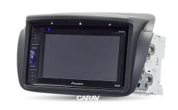 Переходная рамка для установки автомагнитолы CARAV 11-376: 2 DIN / 173 x 98 mm / 178 x 102 mm / FIAT Doblo (263) 2010-2015 / OPEL Combo Tour (D) 2011+