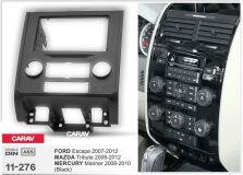 Переходная рамка для установки автомагнитолы CARAV 11-276: 2 DIN / 173 x 98 mm / 178 x 102 mm / MAZDA Tribute 2008-2012 / FORD Escape 2007-2012 / MERCURY Mariner 2008-2010