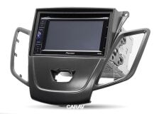 Переходная рамка для установки автомагнитолы CARAV 11-303: 2 DIN / 173 x 98 mm / 178 x 102 mm / FORD Fiesta 2008-2017