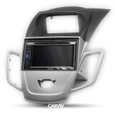 Переходная рамка для установки автомагнитолы CARAV 11-305: 2 DIN / 173 x 98 mm / 178 x 102 mm / FORD Fiesta 2008-2017