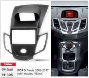 Переходная рамка для установки автомагнитолы CARAV 11-305: 2 DIN / 173 x 98 mm / 178 x 102 mm / FORD Fiesta 2008-2017