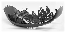 Переходная рамка для установки автомагнитолы CARAV 11-314: 2 DIN / 173 x 98 mm / 178 x 102 mm / FORD Ranger 2011-2015