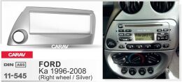 Переходная рамка для установки автомагнитолы CARAV 11-545: 1 DIN / 182 x 53 mm / FORD Ka 1996-2008