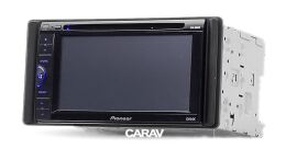 Переходная рамка для установки автомагнитолы CARAV 11-273: 2 DIN / 173 x 98 mm / GREAT WALL Cowry 2008-2010; Voleex V80 2010-2014; Coolbear 2009-2011; Hover M2 2010+