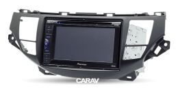 Переходная рамка для установки автомагнитолы CARAV 11-117: 2 DIN / 173 x 98 mm / 178 x 102 mm / HONDA Crosstour 2010-2012; Accord 2008-2012