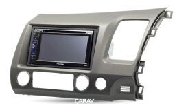 Переходная рамка для установки автомагнитолы CARAV 11-218: 2 DIN / 173 x 98 mm / 178 x 102 mm / HONDA Civic 2007-2011