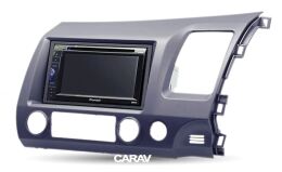 Переходная рамка для установки автомагнитолы CARAV 11-218: 2 DIN / 173 x 98 mm / 178 x 102 mm / HONDA Civic 2007-2011