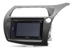 Переходная рамка для установки автомагнитолы CARAV 11-223: 2 DIN / 173 x 98 mm / 178 x 102 mm / HONDA Civic 2006-2011