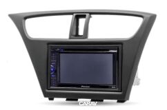 Переходная рамка для установки автомагнитолы CARAV 11-267: 2 DIN / 173 x 98 mm / 178 x 102 mm / HONDA Civic 2012+ 