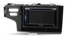 Переходная рамка для установки автомагнитолы CARAV 11-325: 2 DIN / 173 x 98 mm / 178 x 102 mm / HONDA Fit, Jazz 2013+