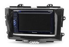 Переходная рамка для установки автомагнитолы CARAV 11-445: 2 DIN / 173 x 98 mm / 178 x 102 mm / HONDA Crider 2013+