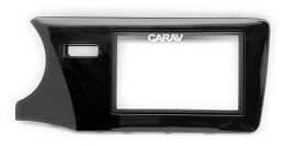 Переходная рамка для установки автомагнитолы CARAV 11-511: 2 DIN / 173 x 98 mm / 178 x 102 mm / HONDA City, Ballade, Grace 2014+; Greiz 2015+