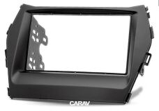 Переходная рамка для установки автомагнитолы CARAV 11-315: 2 DIN / 173 x 98 mm / 178 x 102 mm / HYUNDAI iX-45, Santa Fe 2012+