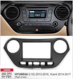 Переходная рамка для установки автомагнитолы CARAV 11-360: 2 DIN / 173 x 98 mm / 178 x 102 mm / HYUNDAI i-10 2013-2016, Xcent 2014-2017