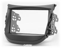 Переходная рамка для установки автомагнитолы CARAV 11-427: 2 DIN / 173 x 98 mm / 178 x 102 mm / HYUNDAI HB20 2012+