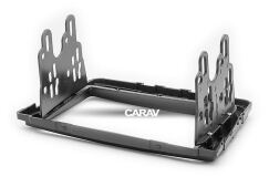 Переходная рамка для установки автомагнитолы CARAV 11-496: 2 DIN / 173 x 98 mm / 178 x 102 mm / HYUNDAI iX-25 2014+; Creta 2015+