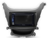 Переходная рамка для установки автомагнитолы CARAV 11-543: 2 DIN / 173 x 98 mm / 178 x 102 mm / HYUNDAI Elantra (MD) 2014-2016