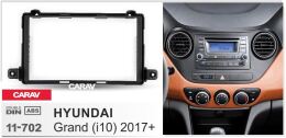 Переходная рамка для установки автомагнитолы CARAV 11-702: 2 DIN / 173 x 98 mm / HYUNDAI i-10 Grand 217+