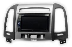 Переходная рамка для установки автомагнитолы CARAV 11-716: 2 DIN / 173 x 98 mm / 178 x 102 mm / HYUNDAI Santa Fe 2006-2012
