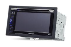 Переходная рамка для установки автомагнитолы CARAV 11-074: 2 DIN / 173 x 98 mm / KIA Carens 2006-2012; Rondo 2007-2012