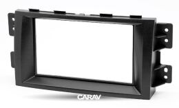 Переходная рамка для установки автомагнитолы CARAV 11-145: OEM - 185 x 107 mm / 178 x 102 mm / KIA Mohave (HM) 2008+, Borrego (HM) 2008-2011