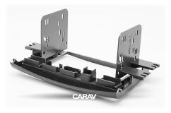 Переходная рамка для установки автомагнитолы CARAV 11-186: 2 DIN / 173 x 98 mm / 178 x 102 mm / KIA Oprius, Amanti 2006-2010