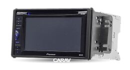 Переходная рамка для установки автомагнитолы CARAV 11-266: 2 DIN / 173 x 98 mm / KIA Sorento (BL) 2006-2009