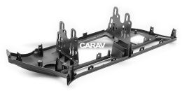 Переходная рамка для установки автомагнитолы CARAV 11-291: 2 DIN / 173 x 98 mm / 178 x 102 mm / KIA Rio (UB), K3, Pride 2011-2015