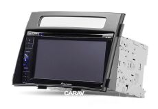 Переходная рамка для установки автомагнитолы CARAV 11-320: 2 DIN / 173 x 98 mm / KIA Soul 2011-2013