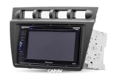 Переходная рамка для установки автомагнитолы CARAV 11-361: 2 DIN / 173 x 98 mm / 178 x 102 mm / KIA Picanto 2004-2008