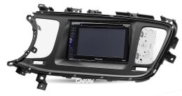 Переходная рамка для установки автомагнитолы CARAV 11-471: 2 DIN / 173 x 98 mm / 178 x 102 mm / KIA Optima III (TF), K5 с 2013г. 
