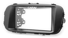 Переходная рамка для установки автомагнитолы CARAV 11-488: 2 DIN / 173 x 98 mm / 178 x 102 mm / KIA Soul 2013+