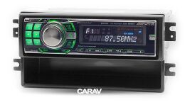 Переходная рамка для установки автомагнитолы CARAV 11-571: 1 DIN / 182 x 53 mm / KIA Pregio 2003-2007