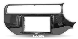 Переходная рамка для установки автомагнитолы CARAV 11-602: 2 DIN / 173 x 98 mm / 178 x 102 mm / KIA Rio (UB), K3 2015-2017