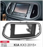 Переходная рамка для установки автомагнитолы CARAV 11-608: 2 DIN / 173 x 98 mm / 178 x 102 mm / KIA KX3 2015+
