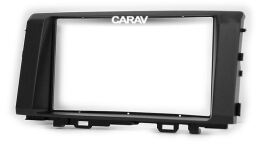 Переходная рамка для установки автомагнитолы CARAV 11-808: 2 DIN / 173 x 98 mm / 178 x 102 mm / KIA Rio (YB) 2016+