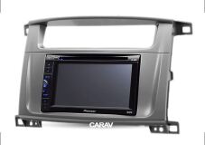 Переходная рамка для установки автомагнитолы CARAV 07-005: 2 DIN / 173 x 98 mm / TOYOTA Land Cruiser 100 2003-2007 / LEXUS LX-470 2002-2007