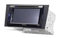 Переходная рамка для установки автомагнитолы CARAV 11-210: 2 DIN / 173 x 98 mm / LEXUS LS-400 (UCF10) 1989-1994 / TOYOTA Celsior (UCF10) 1989-1994