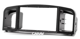 Переходная рамка для установки автомагнитолы CARAV 11-453: 2 DIN / 173 x 98 mm / 178 x 102 mm / LIFAN (620), Solano 2008-2013