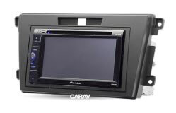 Переходная рамка для установки автомагнитолы CARAV 08-007: 2 DIN / 173 x 98 mm / 178 x 102 mm / MAZDA CX-7 2006-2012