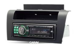 Переходная рамка для установки автомагнитолы CARAV 11-080: 1 DIN / 182 x 53 mm / MAZDA (3) 2004-2008; Axela 2006-2008