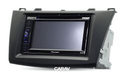 Переходная рамка для установки автомагнитолы CARAV 11-082: 2 DIN / 173 x 98 mm / MAZDA (3), Axela 2009-2013 / 178 x 102 mm