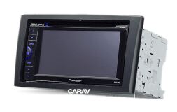 Переходная рамка для установки автомагнитолы CARAV 11-083: 2 DIN / 173 x 98 mm / 178 x 102 mm / MAZDA MPV 1999-2005; Premasy 1999-2005 / HAIMA Freema 2006-2009