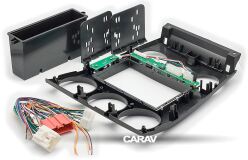 Переходная рамка для установки автомагнитолы CARAV 11-106: 2 DIN - 173 x 98 mm / 1 DIN - 182 x 53 mm / MAZDA (6), Atenza 2002-2007