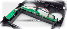 Переходная рамка для установки автомагнитолы CARAV 11-106: 2 DIN - 173 x 98 mm / 1 DIN - 182 x 53 mm / MAZDA (6), Atenza 2002-2007
