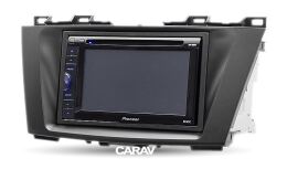 Переходная рамка для установки автомагнитолы CARAV 11-177: 2 DIN / 173 x 98 mm / 178 x 102 mm / MAZDA (5), Premacy 2010-2015 / NISSAN Lafesta Highway Star 2011-2015