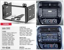 Переходная рамка для установки автомагнитолы CARAV 11-534: 2 DIN / 173 x 98 mm / 173 x 98 mm / 178 x 102 mm / FORD / LINCOLN/ MERCURY / MAZDA