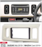 Переходная рамка для установки автомагнитолы CARAV 11-792: 2 DIN / 173 x 98 mm / 178 x 102 mm / SUZUKI Alto 2015+ / MAZDA Carol 2015+