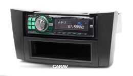 Переходная рамка для установки автомагнитолы CARAV 11-009: 1 DIN / 182 x 53 mm / MERCEDES-BENZ E-klasse (W211) 2002-2009; CLS-klasse (C219) 2004-2010