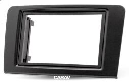 Переходная рамка для установки автомагнитолы CARAV 11-087: 2 DIN / 173 x 98 mm / 178 x 102 mm / MERCEDES-BENZ M-klasse (W164) 2005-2011; GL-Klasse (X164) 2006-2012